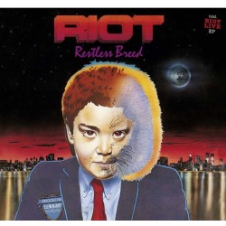 RIOT - Restless Breed / Live 2LP (Violet Blue Marbled)